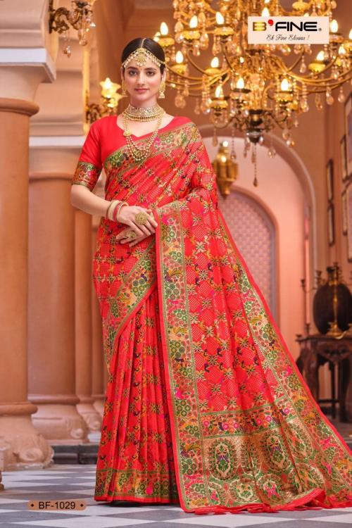 B Fine Saree Roshni 1029 Price - 2245