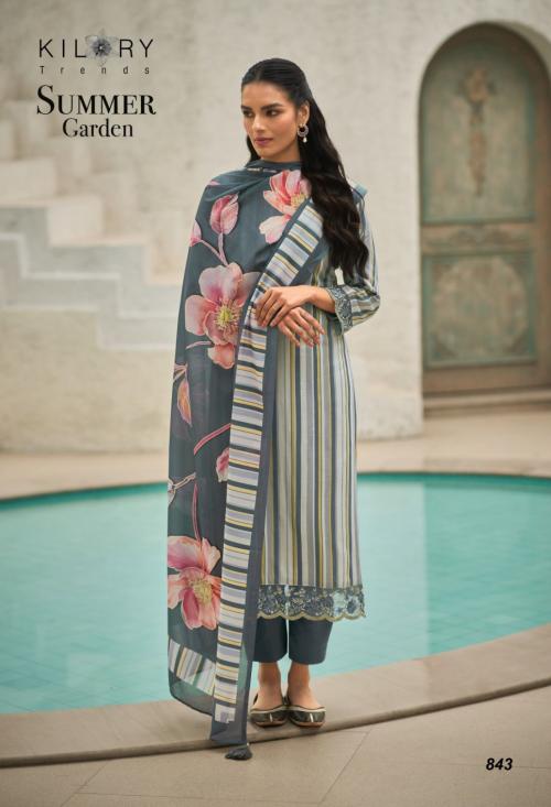 KILORY TRENDZ SUMMER GARDEN 843 Price - 1045