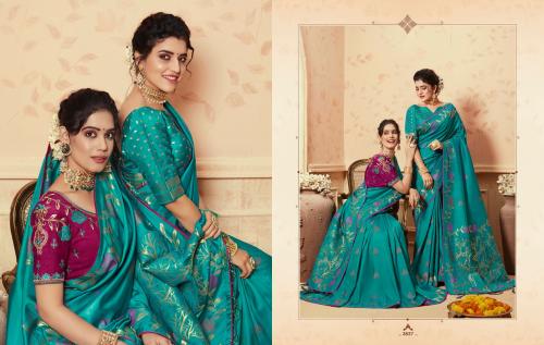 Kessi Fabric Saree Saugat Silk 3837 Price - 1999