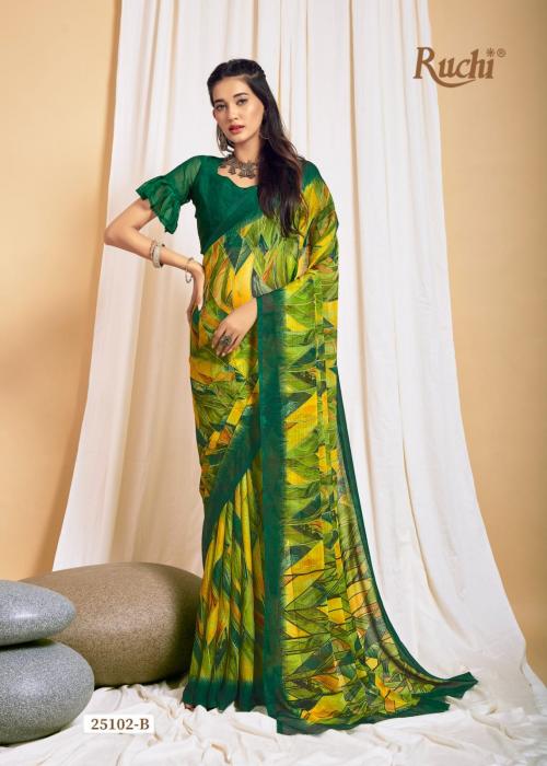 Ruchi Saree Star Chiffon 25102-B Price - 617