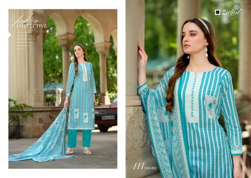 ZULFAT DESIGNER FARHANA VOL-5 545-003 Price - 475
