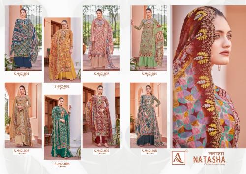 Alok Suit Natasha 942-001 to 942-008 Price - 7120