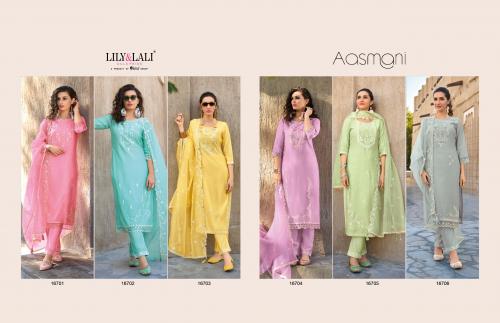 LILY & LALI AASMANI 16701 TO 16706 Price - 8070