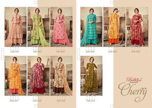 Belliza Designer Cherry Premium Rayon Collection 256-001-256-010 Price - 5510