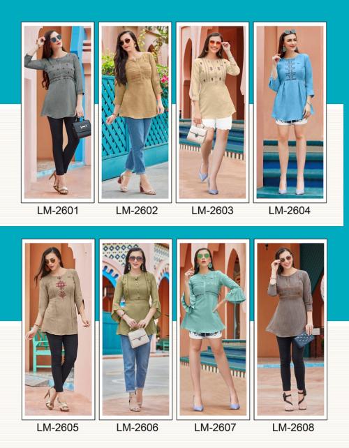 Kessi Fabrics Lymi Paradise LM2601-LM2608 Price - 3400