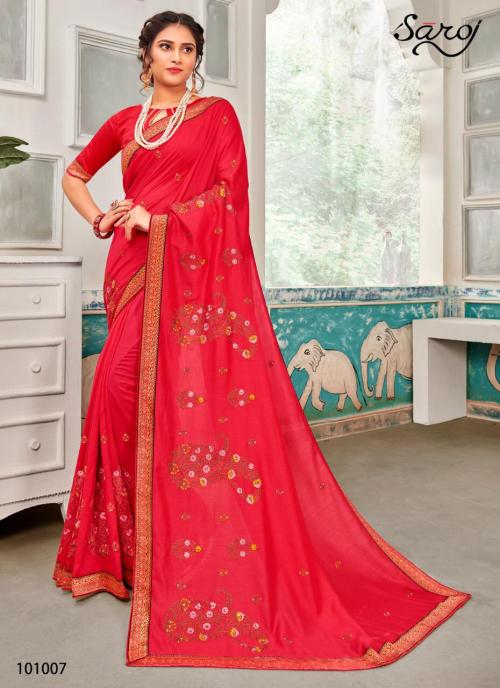 Saroj Saree Sakhiya 101007 Price - 1345