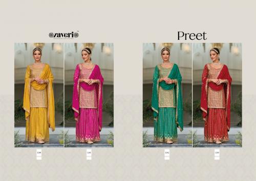 Zaveri Preet 1240-1243 Price - 7796