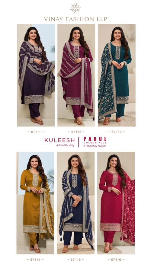 VINAY FASHION KULEESH PARUL 67111 TO 67116 Price - 13794