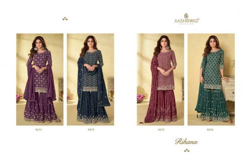 Aashirwad Creation Rihana 9171-9174 Price - 9980