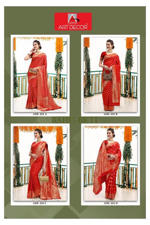 Art Decore Bahu Beti ADF-224 Colors  Price - 3780