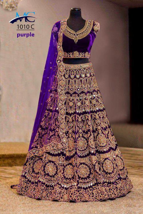 MC Wedding Wear Lehenga Choli 1010 C Price - 2599