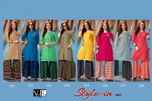 Vee Fab India Style 101-108 Price - 5600