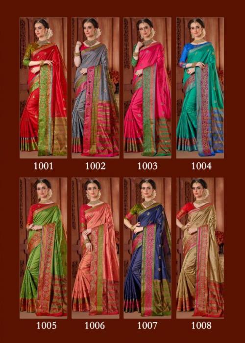 Saroj Saree Shaurya 1001-1008 Price - 6040
