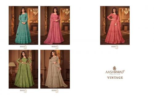 Aashirwad Creation Vintage 8683-8687 Price - 13495