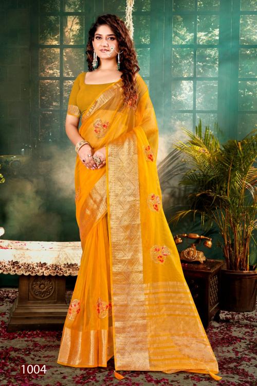 SAROJ SAREE LAILLA VOL-1 1004 Price - 565