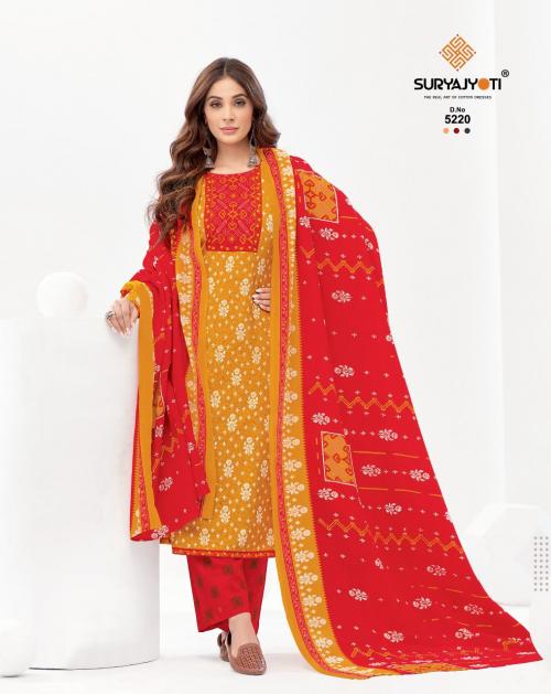 Suryajyoti Trendy Cottons 5220 Price - 530