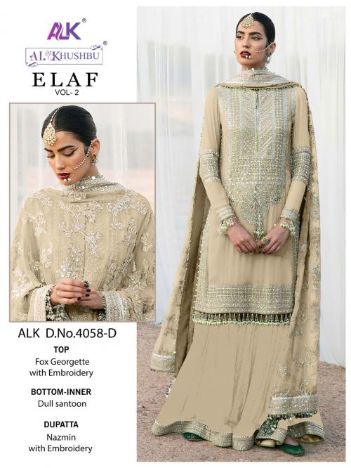 AL Khushbu Elaf Vol-2 4058-D Price - 1349