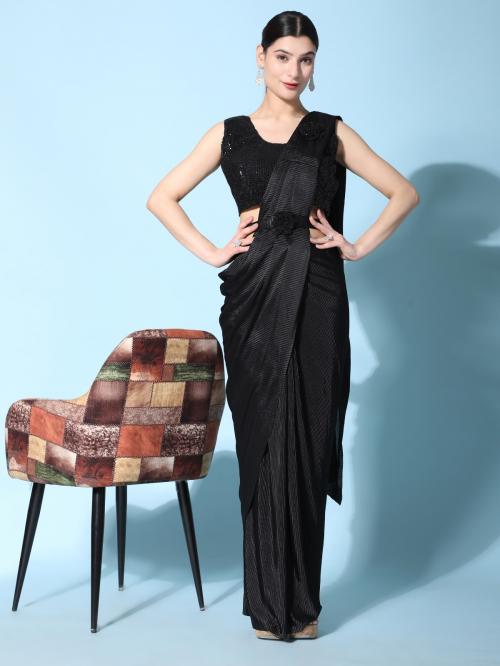 Aamoha Trendz Ready To Wear Designer Saree 101006-C Price - 1275
