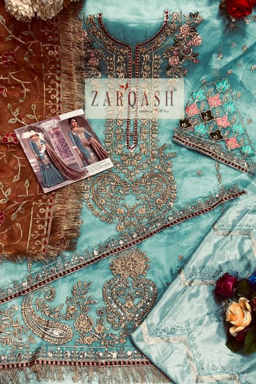 Khayyira Suits Zarqash Mariya.B Embroidered Z-2080-F Price - 1200