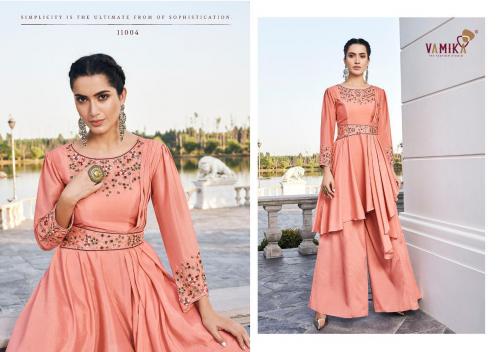 Arihant Fashion Vamika Chinon 11004 Price - 1099