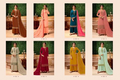 Rashi Prints Zeel 361-368 Price - 11400