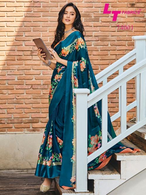 LT Fashions Kora Silk 74001-74010 Series