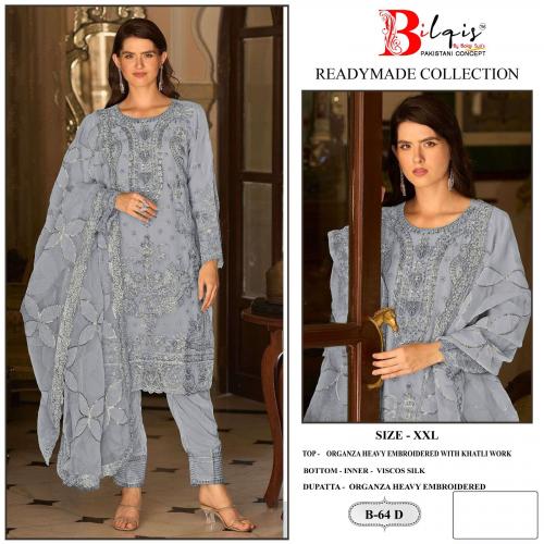 BILQIS READYMADE COLLECTION B-64-D Price - 1499