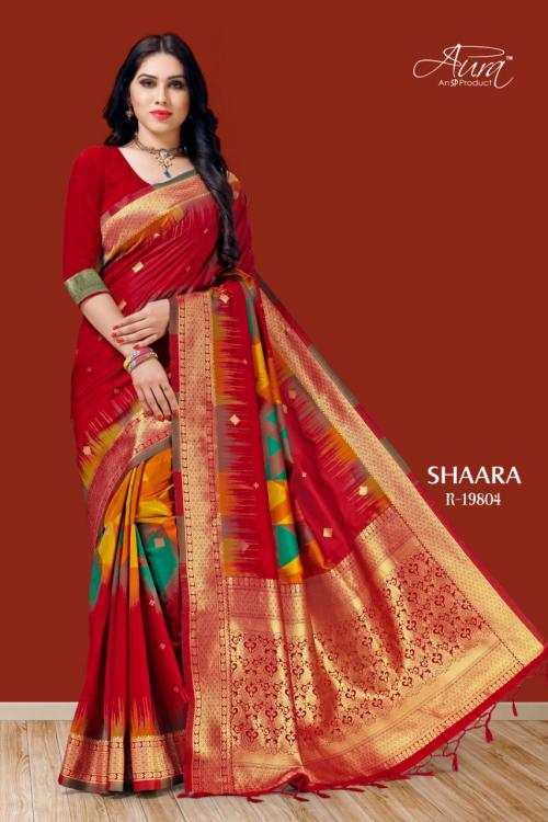 Aura Saree Shaara Silk 19804  Price - 1175