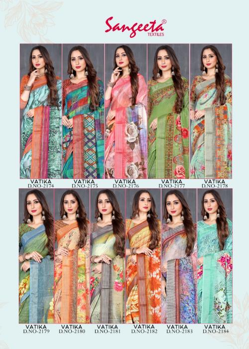 Sangeeta Saree Vatika 2174-2184 Price - 13750