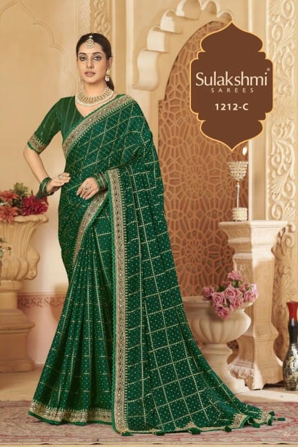 Sulakshmi Saree 1212-C Price - 2300