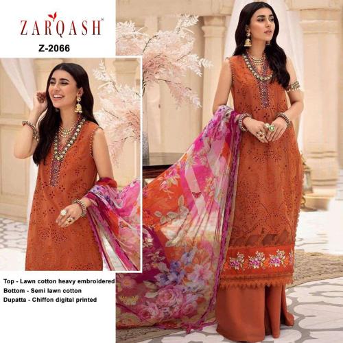 Khayyira Suits Zarqash Mahe Noor Z-2066 Price - 1170