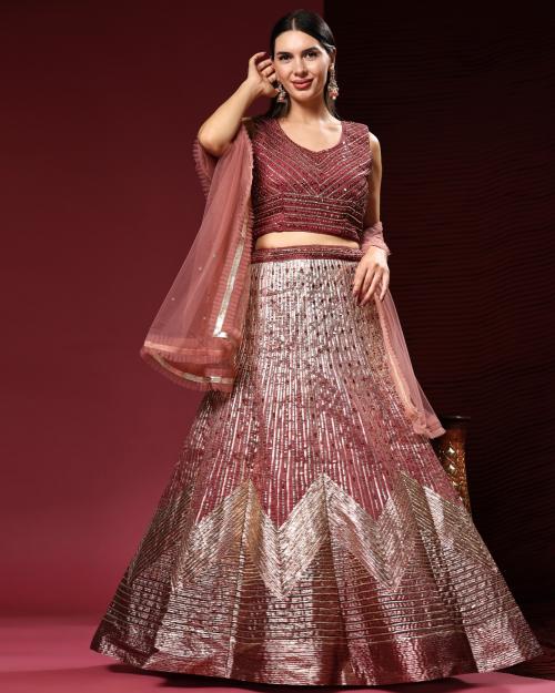 Aamoha Trendz Ready Made Designer Crop Top C-2040 Colors 