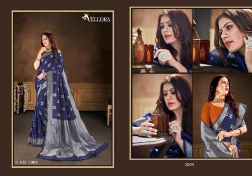 Vellora Saree Kavya Silk 3004 Price - 825