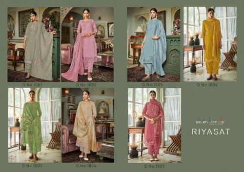 Seven Threads Riyasat 1001-1007 Price - 8687