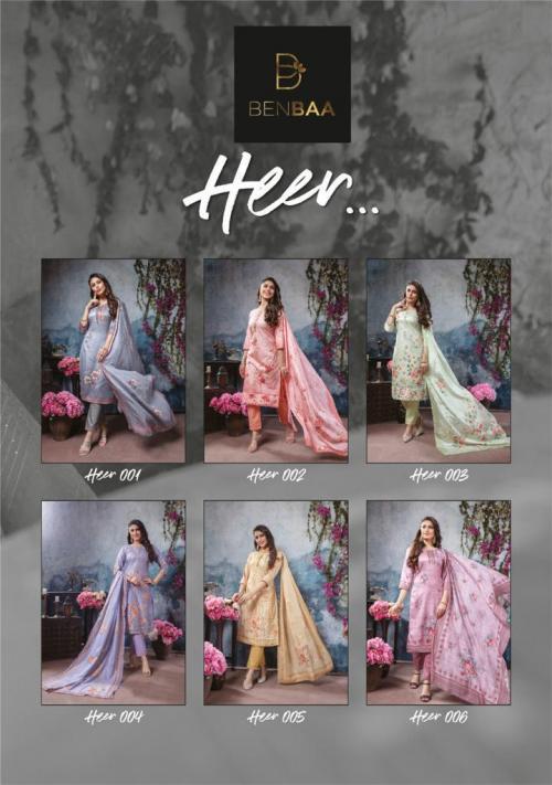 Benbaa Heer 001-006 Price - 7770