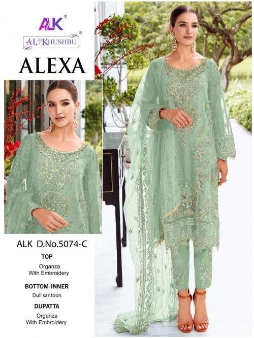 AL KHUSHBU ALEXA VOL-1 5074-C Price - 1399