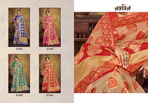 Asisa Saree Cherish 5101-5104 Price - 5400