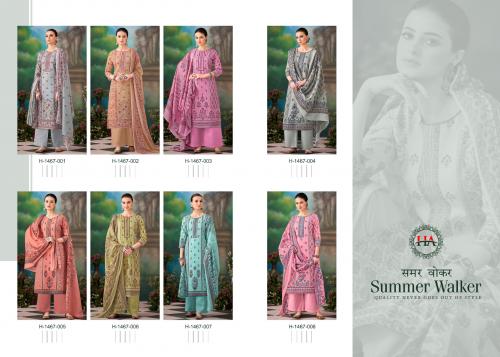 HARSHIT FASHION SUMMER WALKER H-1467-001 TO H-1467-008 Price - 4000