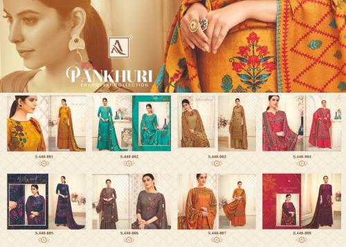 Alok Suits Pankhuri 440-001-440-008 Price - 4360