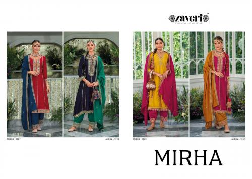 Zaveri Mirha 1227-1230 Price - 8996