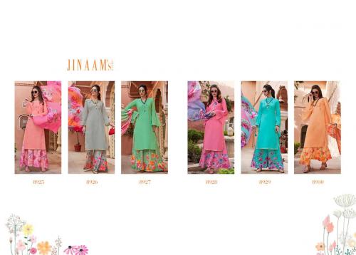 Jinaam Dress Rumaysha 8925-8930 Price - 9570