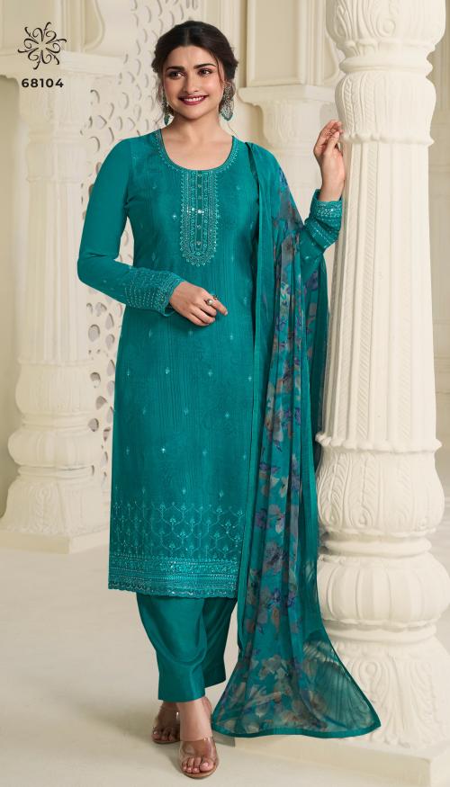 VINAY FASHION SILKINA ROYAL CREPE VOL-45 68104 Price - 1150