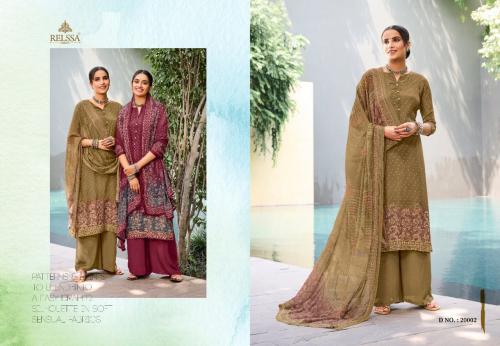 Relssa Fabrics Arisha 20002 Price - 2095