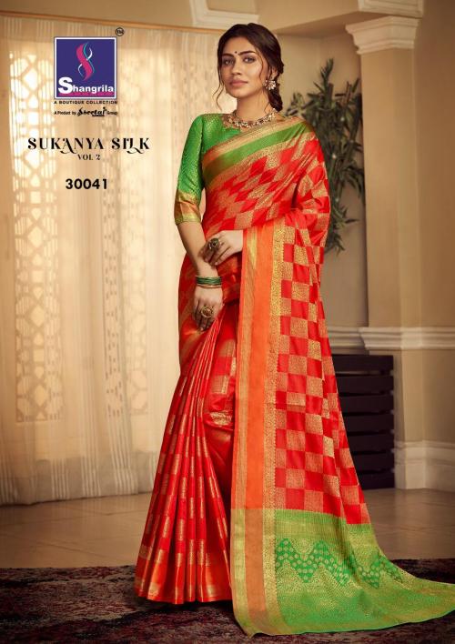 Shangrila Saree Sukanya Silk 30041  Price - 1195