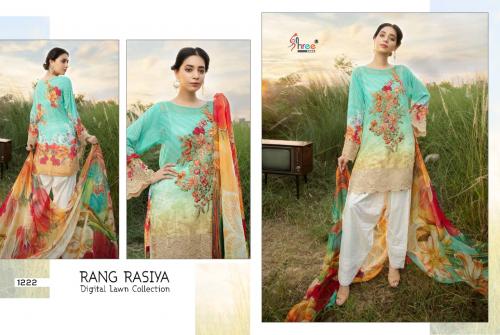 Shree Fabs Rang Rasiya Hit Design Suits 1222 Price - 1100