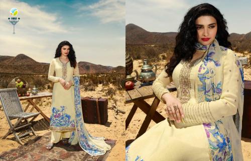 Vinay Fashion LLP Silkina Royal Crape 11852 Price - Inquiry On Watsapp Number For Price