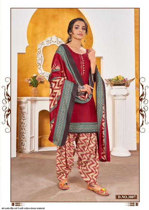 SKT Suits Lilly 3007 Price - 399