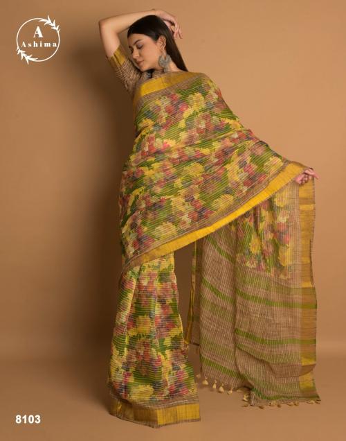 Ashima Saree Kaatha Cotton 8103 Price - 690