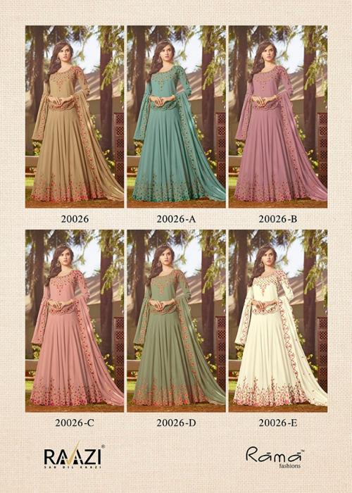 Rama Fashions Raazi 20026 Colors
