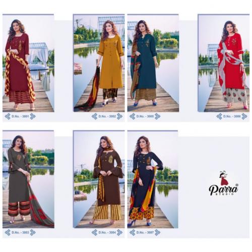 Parra Studio Shipra 3001-3007 Price - 5390